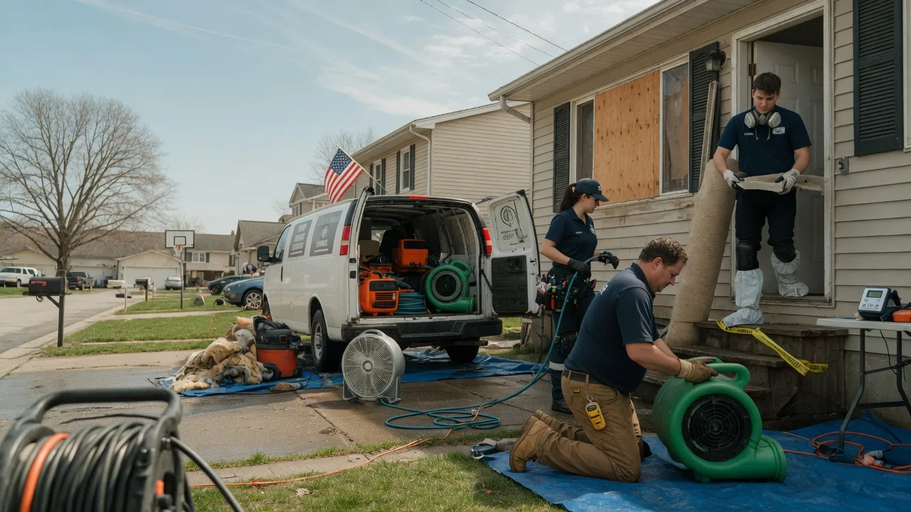 Water Damage Restoration in Dexter, KS near me